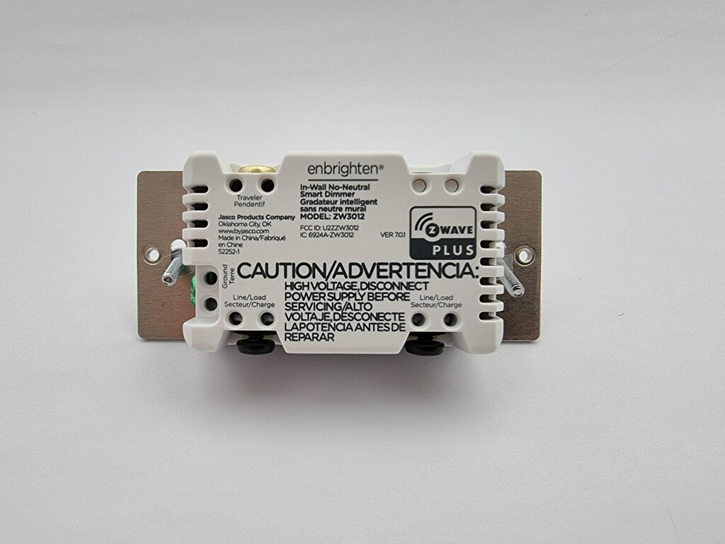 Enbrighten No-Neutral Z-Wave Smart Dimmer Switch