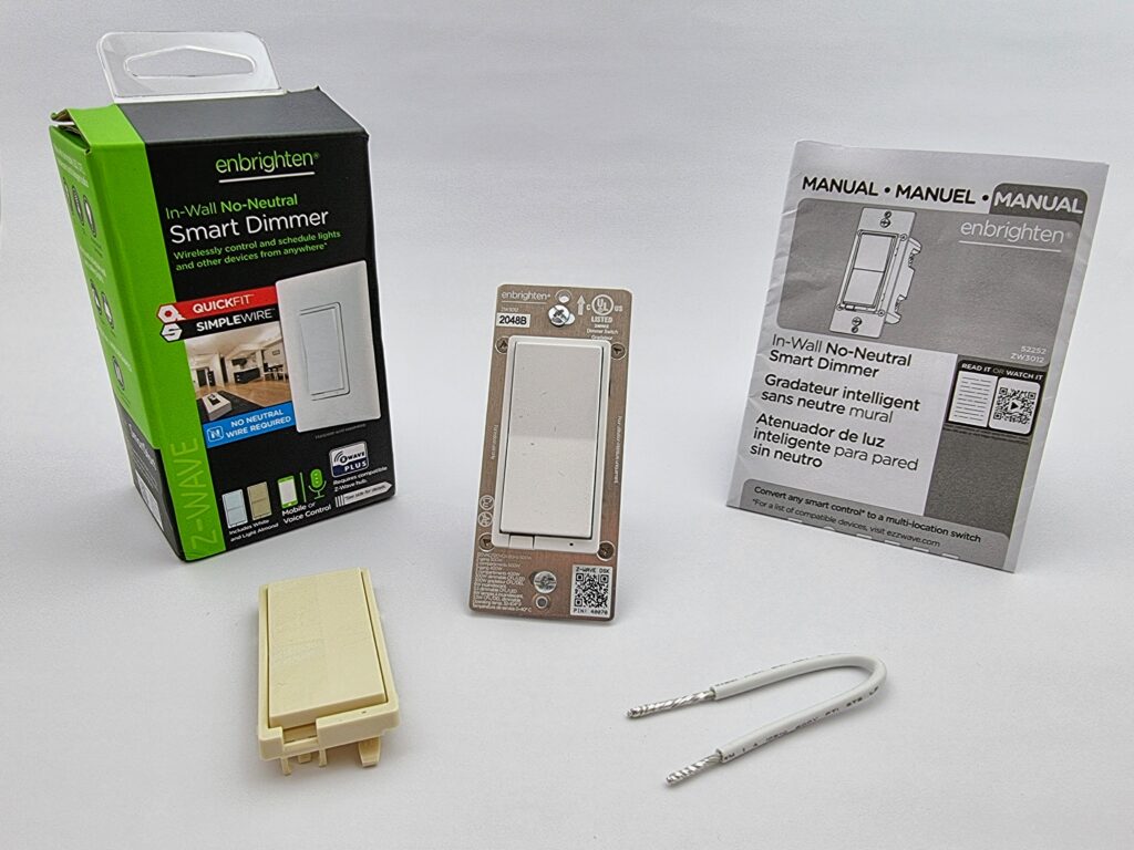 Enbrighten No-Neutral Z-Wave Smart Dimmer Switch