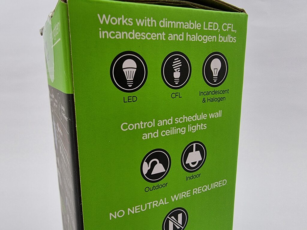 Enbrighten No-Neutral Z-Wave Smart Dimmer Switch