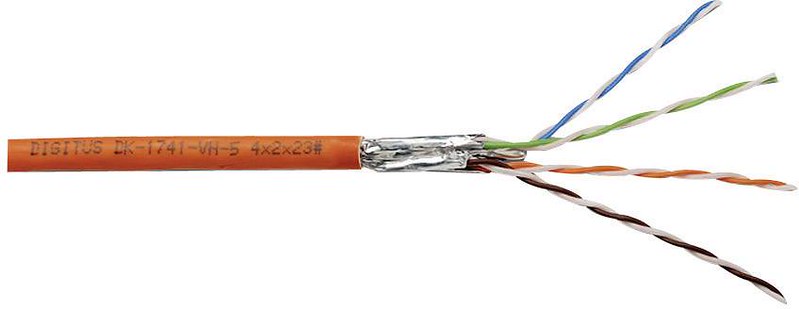 Twisted Pairs in an Ethernet Cable