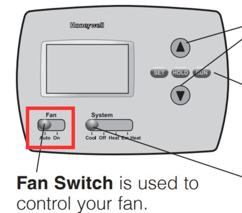 4000 series fan switch