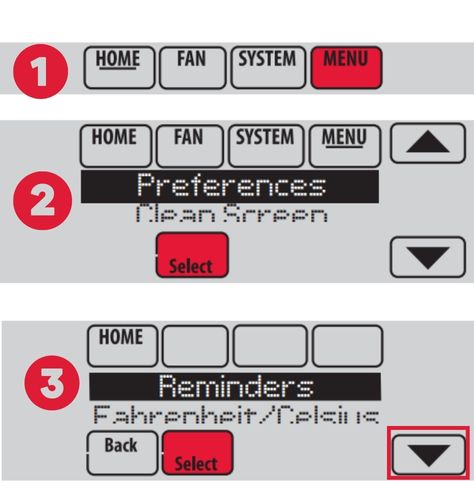 8000 series change prefs