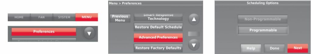 9000 series advanced prefs