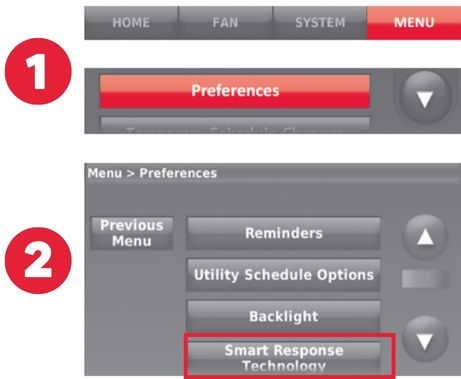 9000 series change preferences