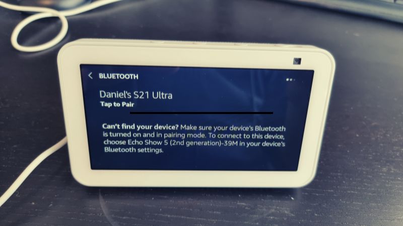 Alexa pair bluetooth