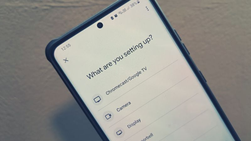 Set up page to connect to Chromecast