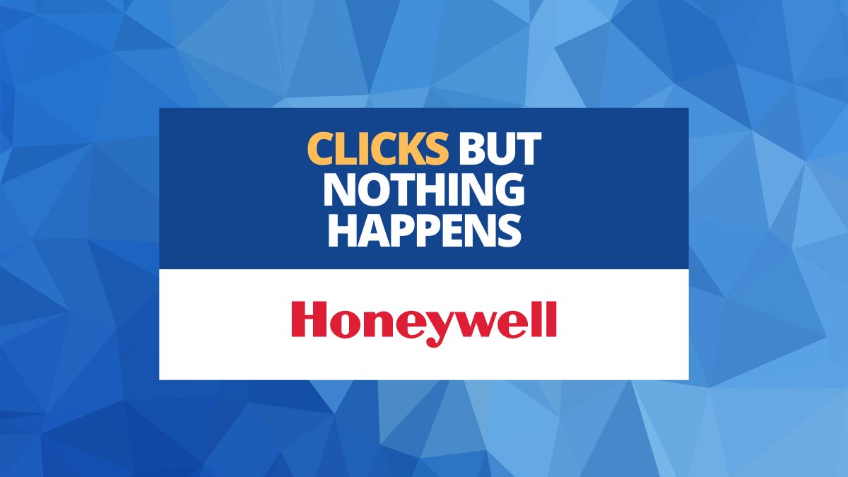 Clicks but doesnt respond 1 1