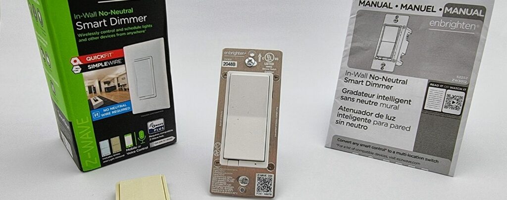 Enbrighten No-Neutral Z-Wave Smart Dimmer Switch