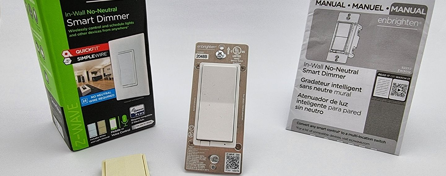 Enbrighten No-Neutral Z-Wave Smart Dimmer Switch