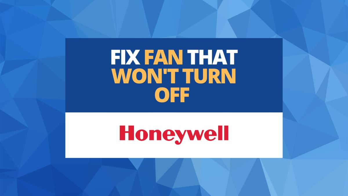 Fix Fan Wont Turn Off 1 1