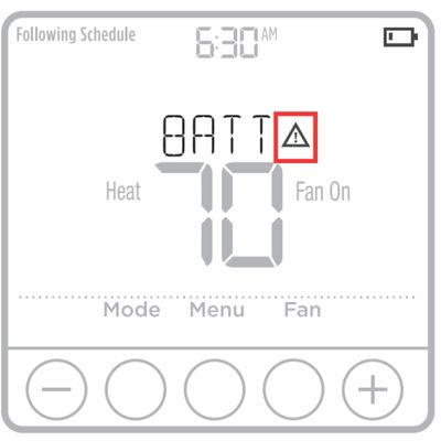 Honeywell T6 Pro Screen Alert Icon 1
