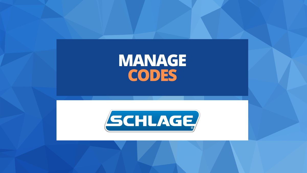 manage codes