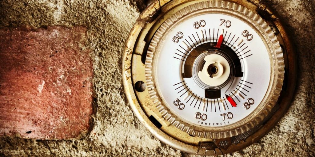 Old thermostat