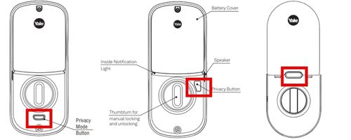 Privacy Buttons