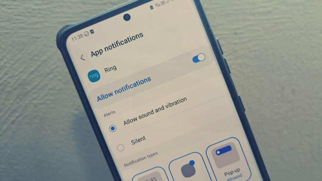 Ring App Notifications