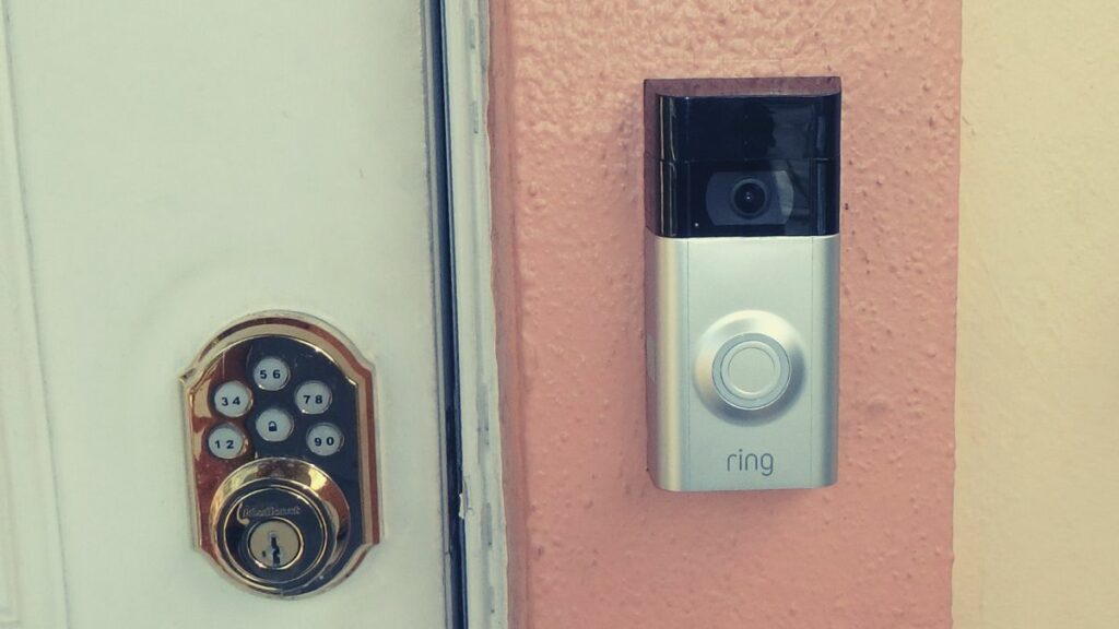 Ring Doorbell and Smart Lock