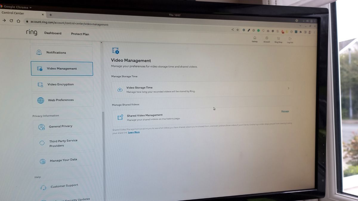 Ring Video Management