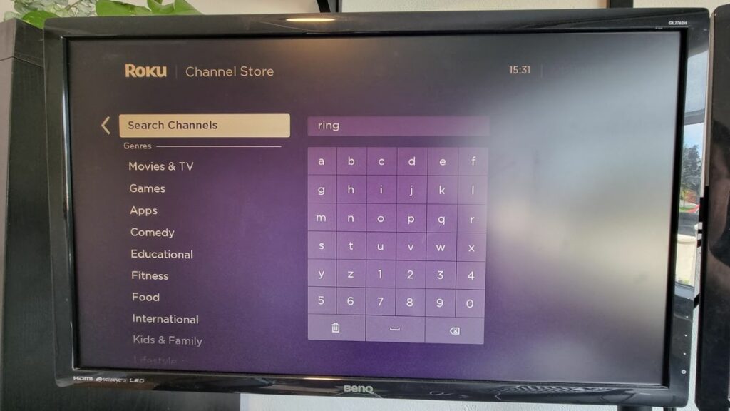 Ring Doorbell on Roku TV