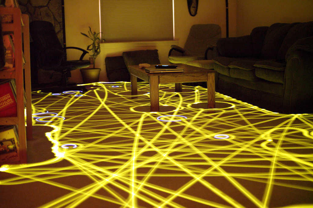 Roomba time lapse
