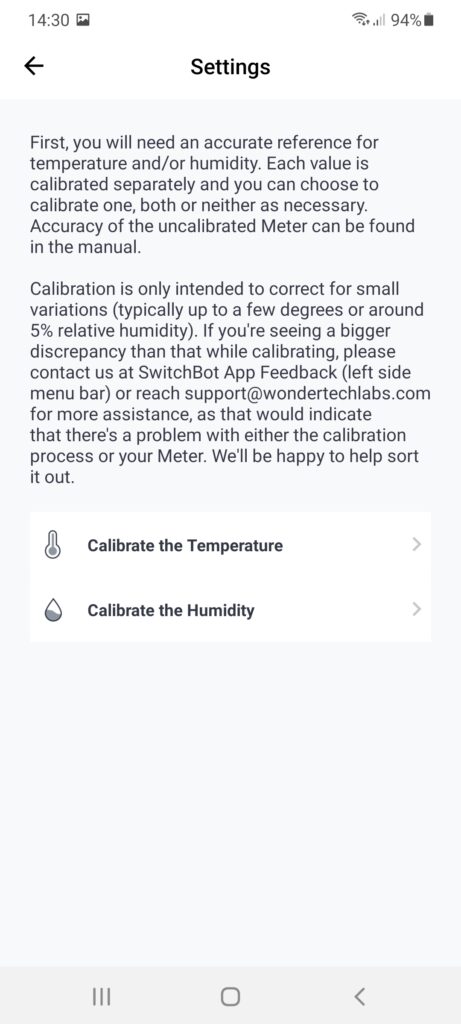 SwitchBot Thermometer & Hygrometer