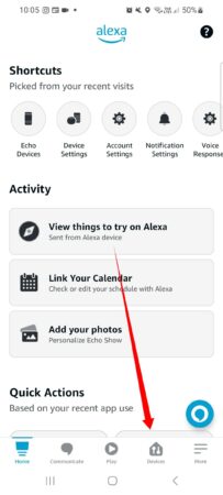 alexa purple light