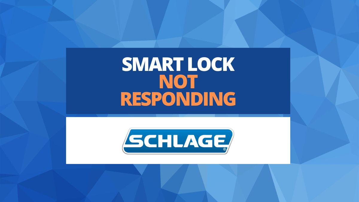 smart lock not responding