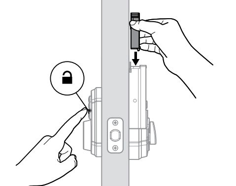 SmartCode910 Door Handling
