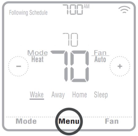 T6 Pro Smart Advanced Menu