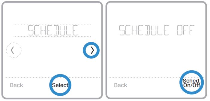 T6 Pro Smart Turn Off Schedule