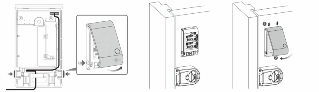 Yale 13 battery replace instructions