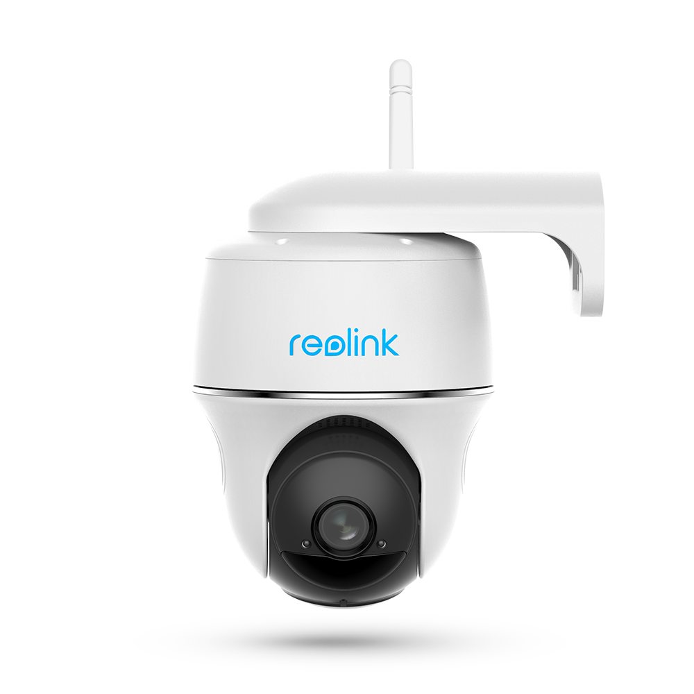 reolink argus pt 2k pan tilt batterysolar powered outdoor security camera